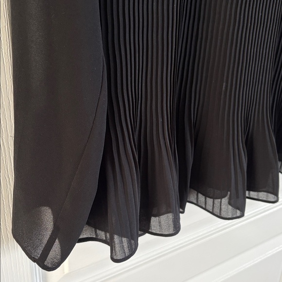 Michael Kors Black Pleated Blouse - Picture 8 of 10